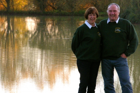 Shirley and Martin at Oakview Lake France