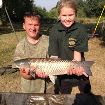 Carp (11lbs 0oz ) caught by Jessie Callow at  France.