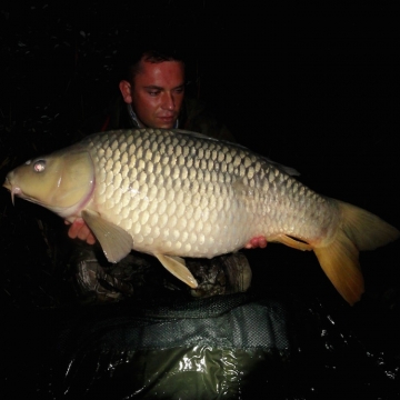 Carp (26lbs 0oz ) caught by James Anderson at  France.