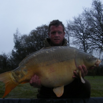 Carp (30lbs 12oz ) caught by Darren Palmer at  France.