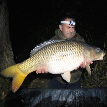 Carp (34lbs 0oz ) caught by Philip Anderson at  France.