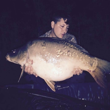 Carp (35lbs 12oz ) caught by Billy Berridge at  France.