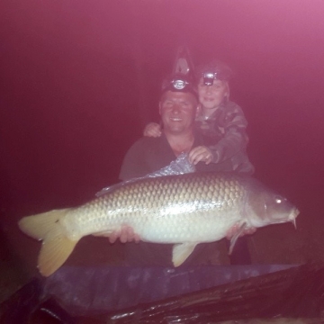 Carp (35lbs 4oz ) caught by Dave Callow at  France.