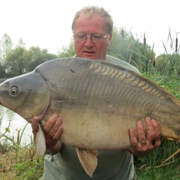 Carp (36lbs 0oz ) caught by Phil Palmer at  France.