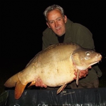 Carp (37lbs 8oz ) caught by Paul Jeive at  France.