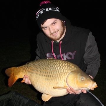 Carp (39lbs 2oz ) caught by David Burn at  France.