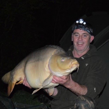 Carp (41lbs 12oz ) caught by Gilly Moore at  France.