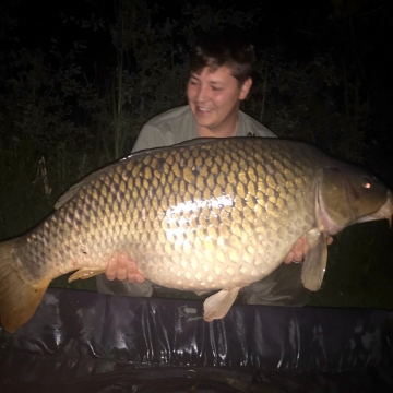 Carp (43lbs 8oz ) caught by Billy Berridge (PB) at  France.