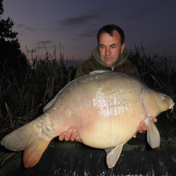 Carp (46lbs 4oz ) caught by Philip Anderson at  France.