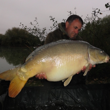 Carp (46lbs 0oz ) caught by Philip Anderson at  France.