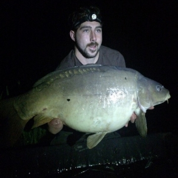 Carp (47lbs 0oz ) caught by Ryan Johnson at  France.