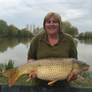 Carp (23lbs 14oz ) caught by Ellie Lovejoy at  France.