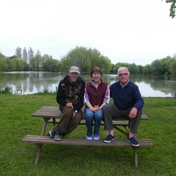 Carp (0lbs 0oz ) caught by Mike, John and Shirley at  France.