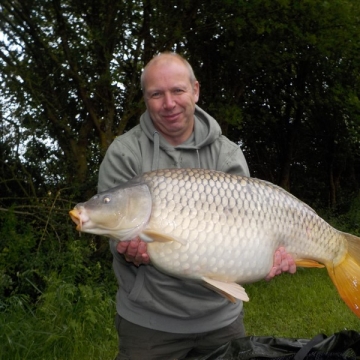 Carp (30lbs 4oz ) caught by Shaun Allen at  France.