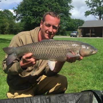 Carp (11lbs 8oz ) caught by Stephen Beaujeux (PB) at  France.