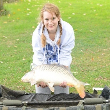 Carp (17lbs 8oz ) caught by Naomi Dawson at  France.