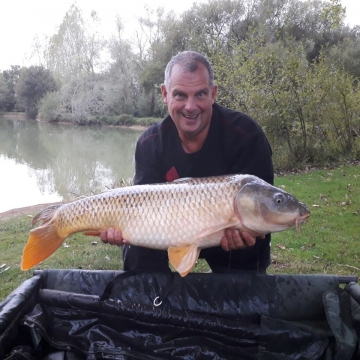 Carp (21lbs 0oz ) caught by Stephen Eastwood at  France.