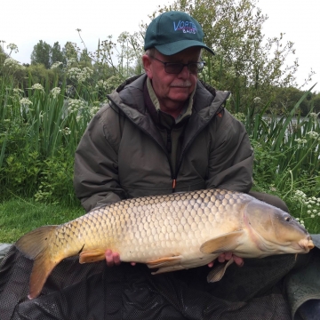 Carp (24lbs 12oz ) caught by Paul Shaw at  France.