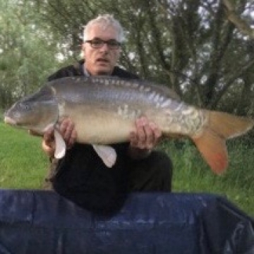 Carp (24lbs 14oz ) caught by Ray Green at  France.