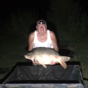 Carp (30lbs 14oz ) caught by Peter Lang at  France.