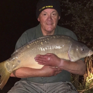 Carp (30lbs 8oz ) caught by Brian Latheron at  France.