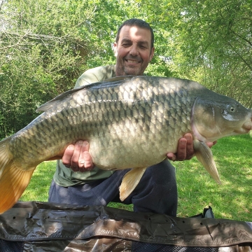 Carp (32lbs 0oz ) caught by James Stotter at  France.