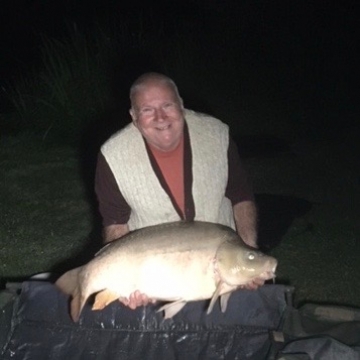 Carp (34lbs 6oz ) caught by Peter Lang at  France.