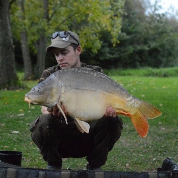 Carp (35lbs 1oz ) caught by Daniel Harris at  France.