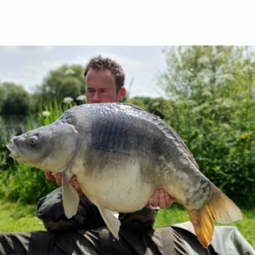 Carp (37lbs 8oz ) caught by Ian Woodland at  France.