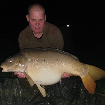 Carp (37lbs 8oz ) caught by Philip Moore at  France.