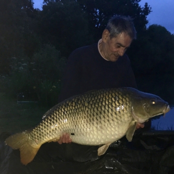 Carp (48lbs 6oz ) caught by Bob Osborne-Carey (PB) at  France.