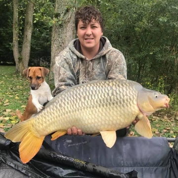 Carp (23lbs 2oz ) caught by Billy Berridge at  France.