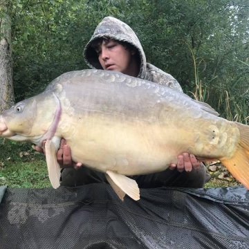 Carp (36lbs 0oz ) caught by Billy Berridge at  France.