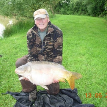 Carp (36lbs 11oz ) caught by John Lindley at  France.