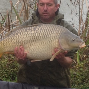 Carp (26lbs 14oz ) caught by Baz Plummer at  France.