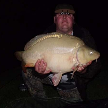 Carp (23lbs 0oz ) caught by Martin at  France.