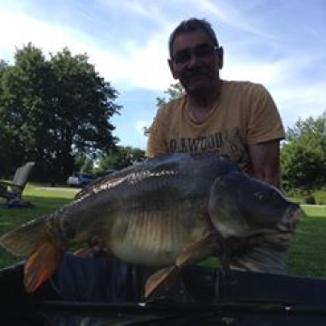 Carp (35lbs 8oz ) caught by Bob Carey at  France.