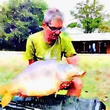 Carp (0lbs 0oz ) caught by Bob Carey at  France.