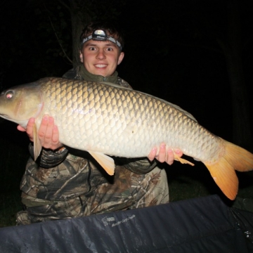 Carp (21lbs 8oz ) caught by Brad Smith at  France.