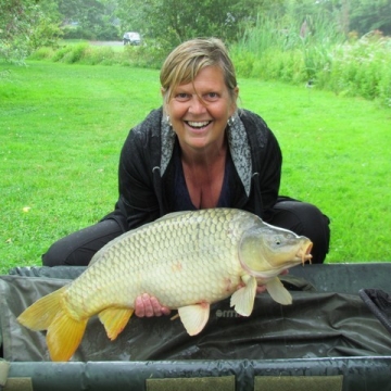 Carp (16lbs 5oz ) caught by Carole Taylor at  France.