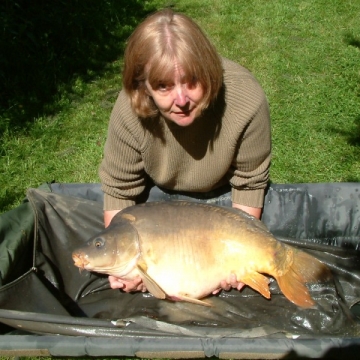 Carp (30lbs 4oz ) caught by Christine Nichols at  France.