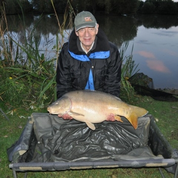 Carp (38lbs 0oz ) caught by Dave Bednall at  France.