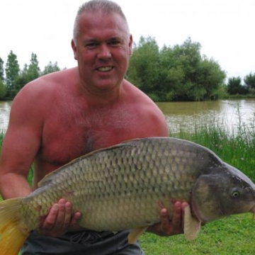 Carp (23lbs 2oz ) caught by Elliot at  France.