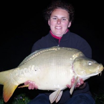 Carp (24lbs 0oz ) caught by Faye Taylor at  France.