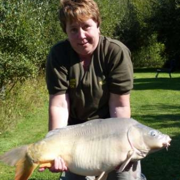 Carp (26lbs 4oz ) caught by Gill Bailey at  France.