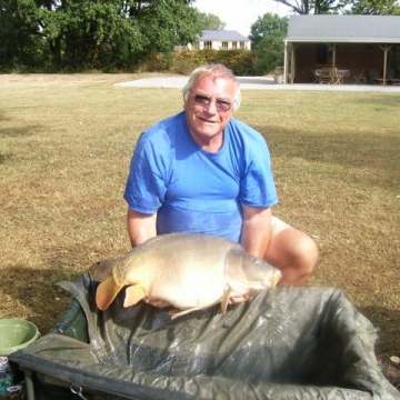 Carp (30lbs 12oz ) caught by John Mutton at  France.