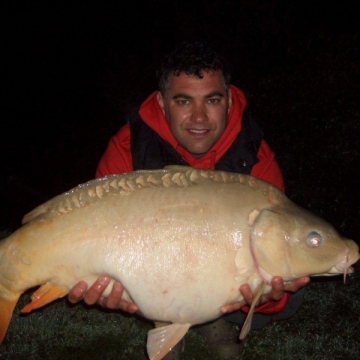 Carp (30lbs 4oz ) caught by Justin Marshall at  France.