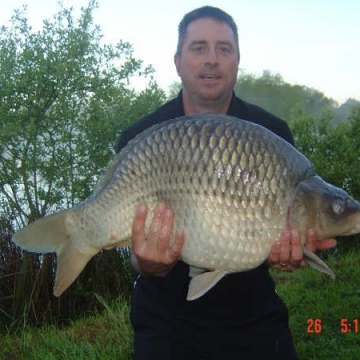 Carp (32lbs 6oz ) caught by Les Anderson at  France.