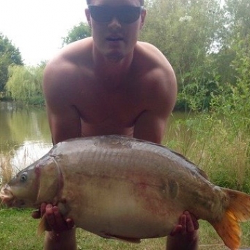 Carp (30lbs 0oz ) caught by Luke Faith at  France.