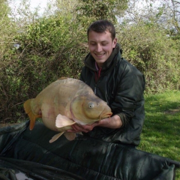 Carp (30lbs 12oz ) caught by Martin Brighton at  France.